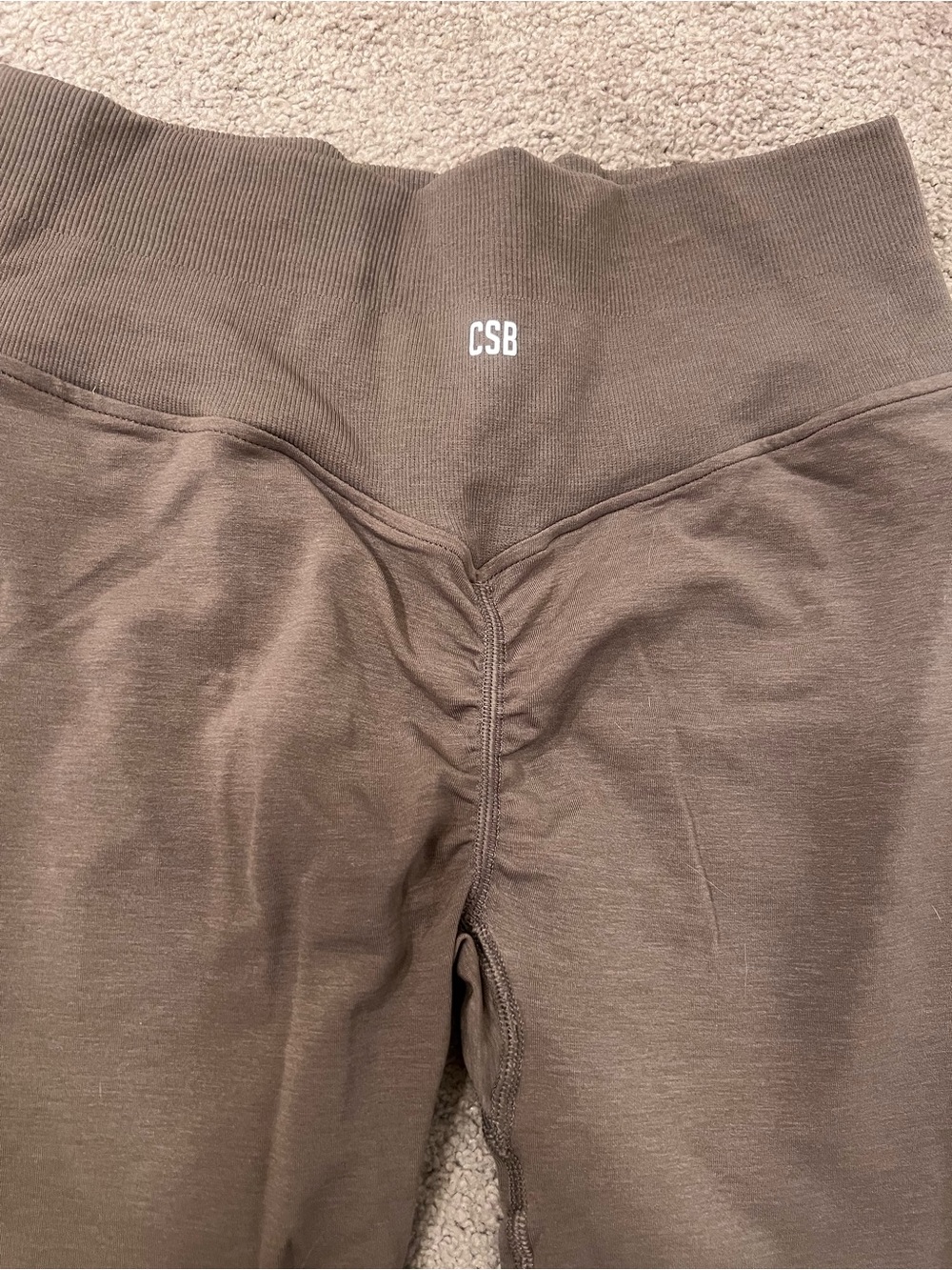 Women’s CSB leggings with scrunch butt - worn only once for one hour